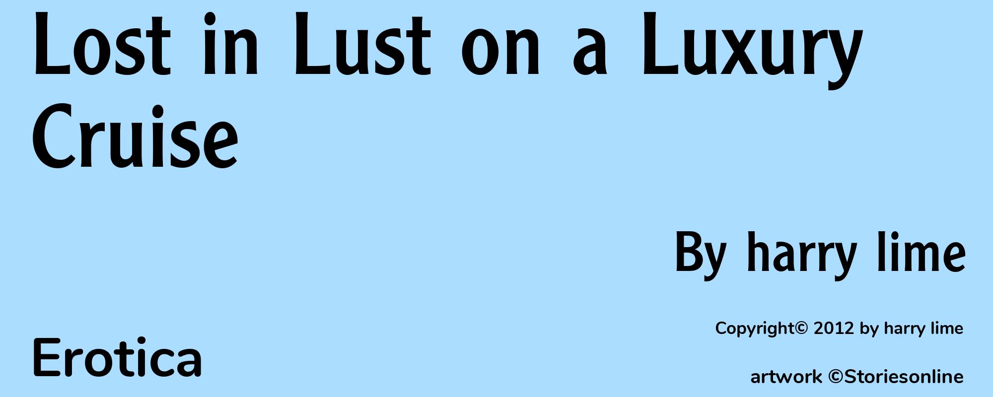 Lost in Lust on a Luxury Cruise - Cover