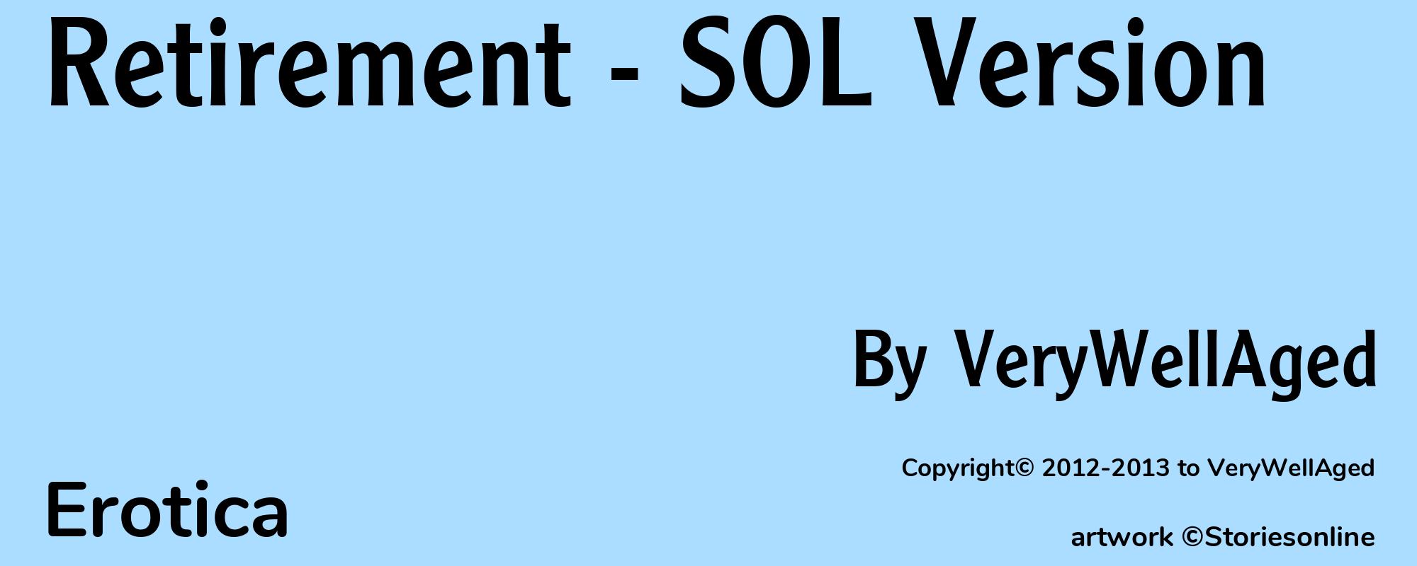 Retirement - SOL Version - Cover