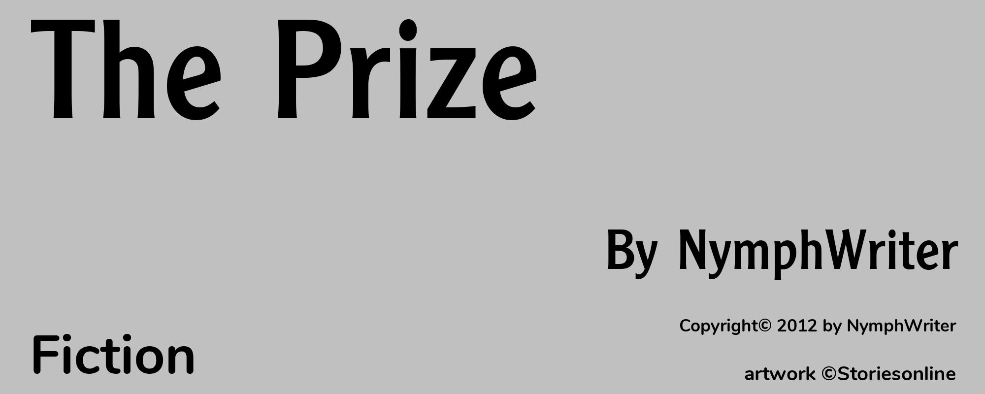 The Prize - Cover