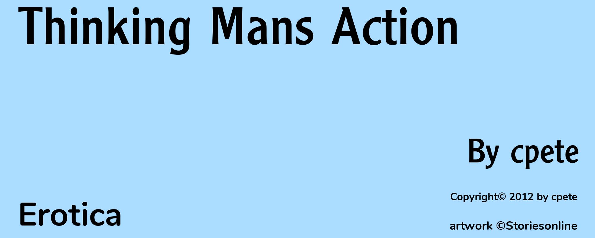 Thinking Mans Action - Cover