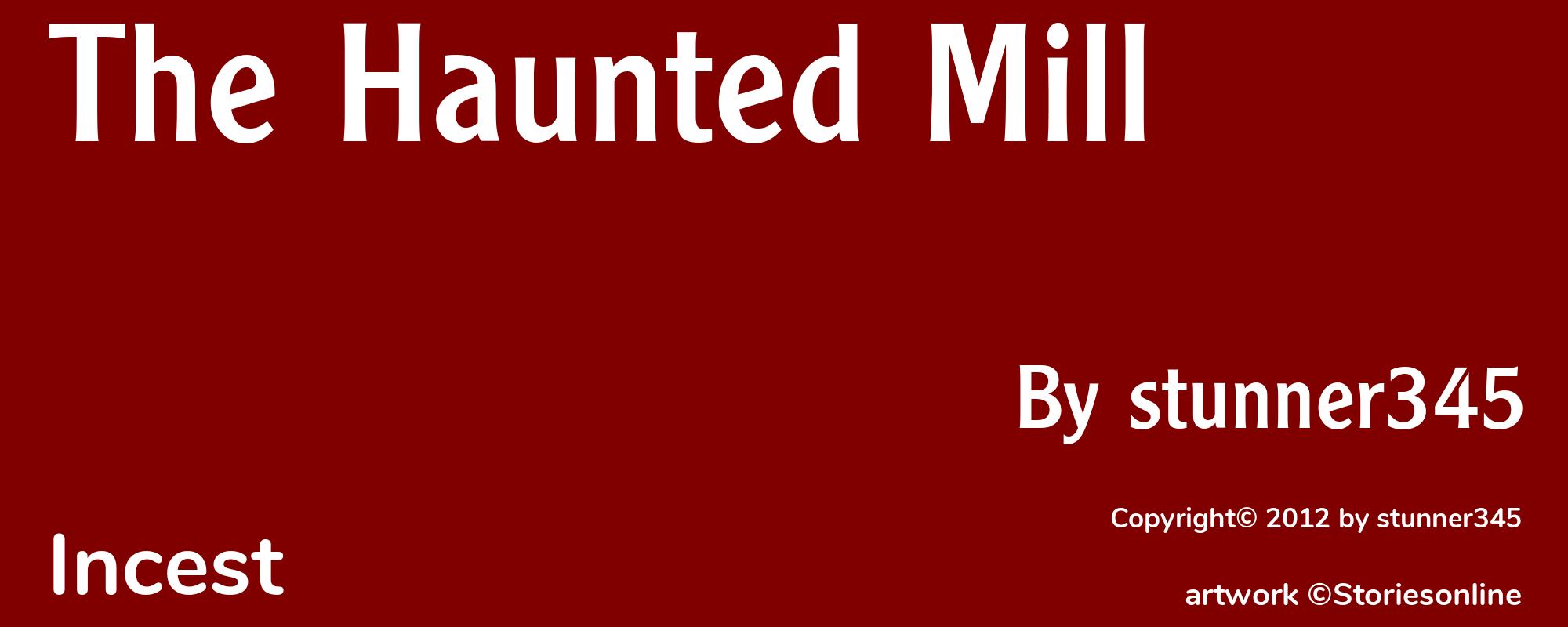 The Haunted Mill - Cover