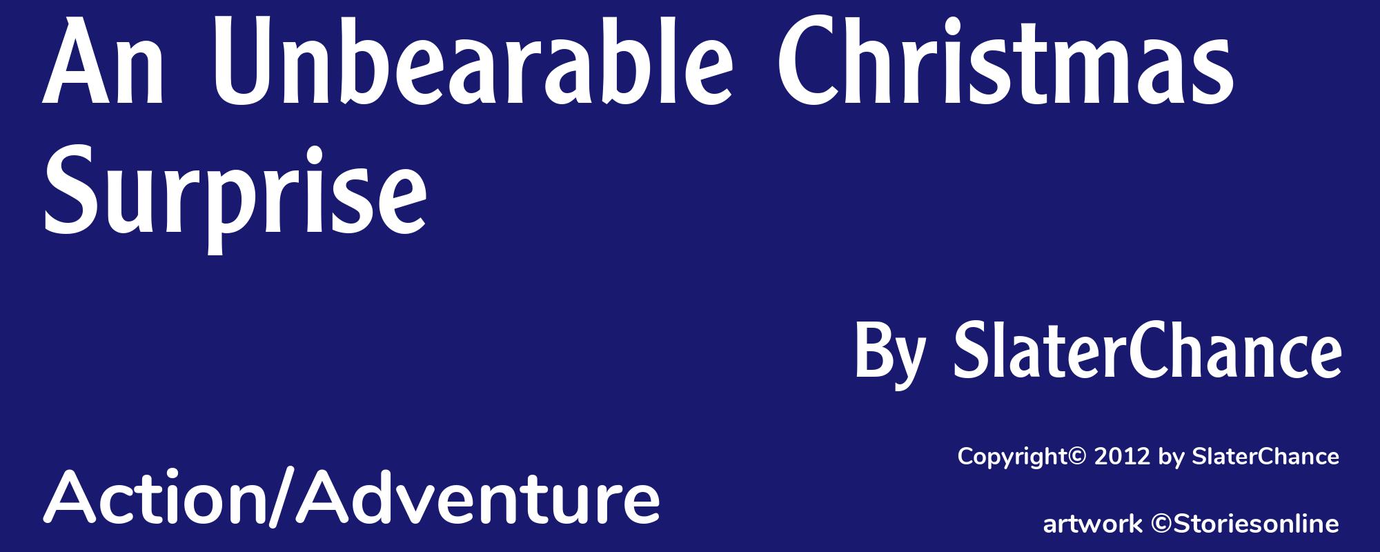 An Unbearable Christmas Surprise - Cover