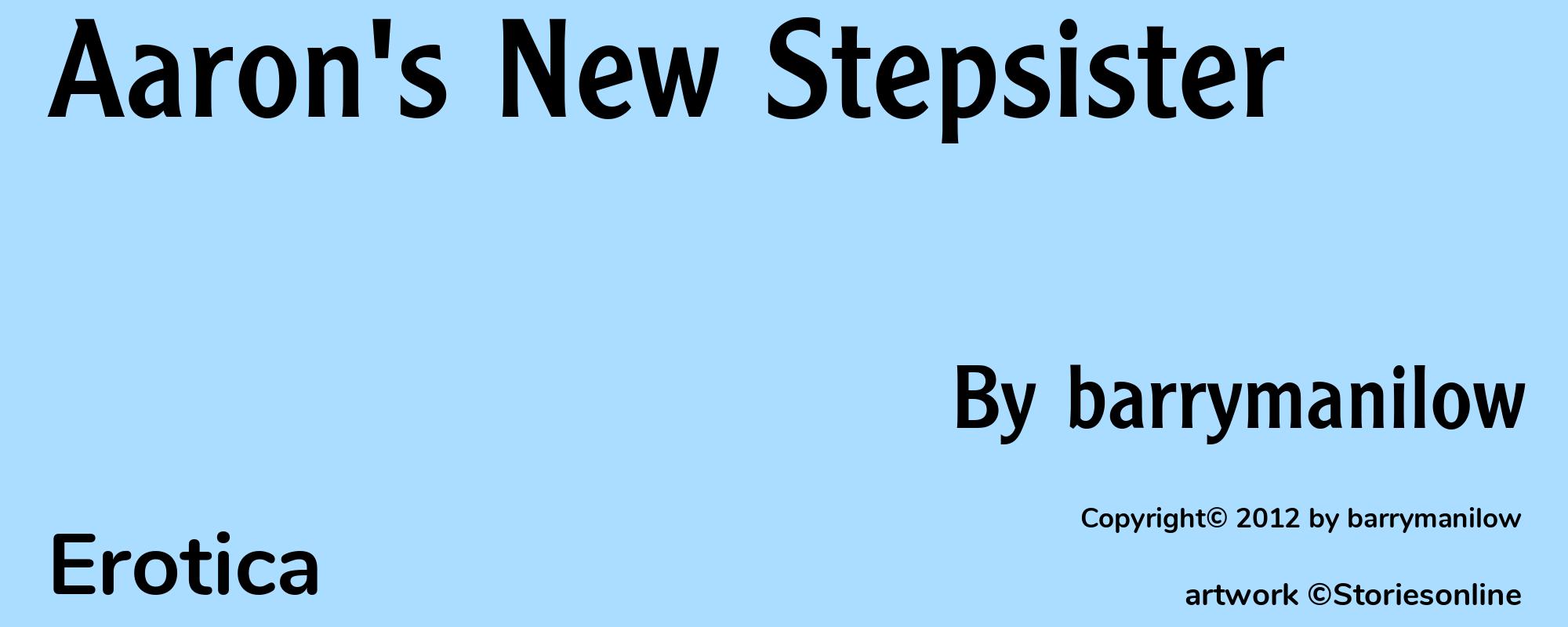 Aaron's New Stepsister - Cover