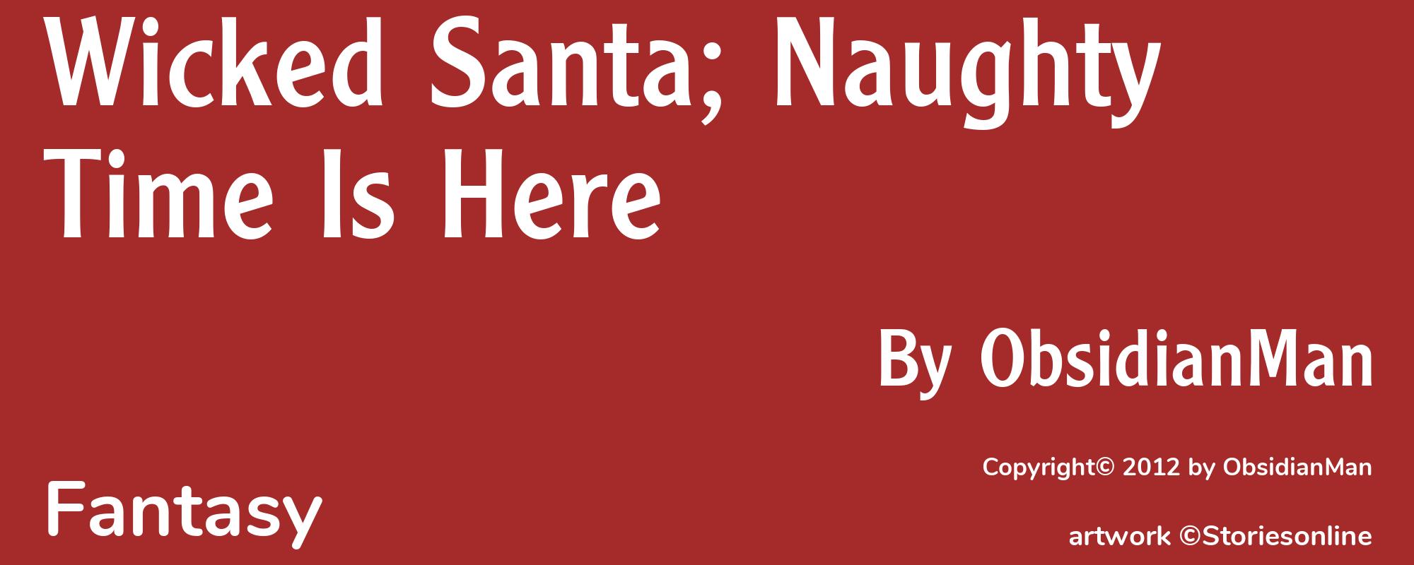Wicked Santa; Naughty Time Is Here - Cover