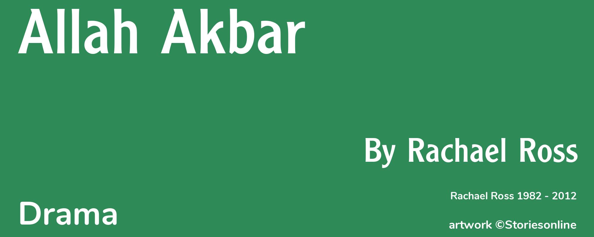 Allah Akbar - Cover