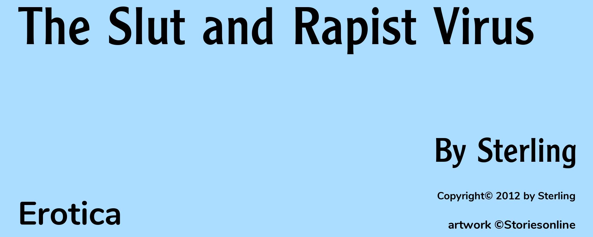 The Slut and Rapist Virus - Cover