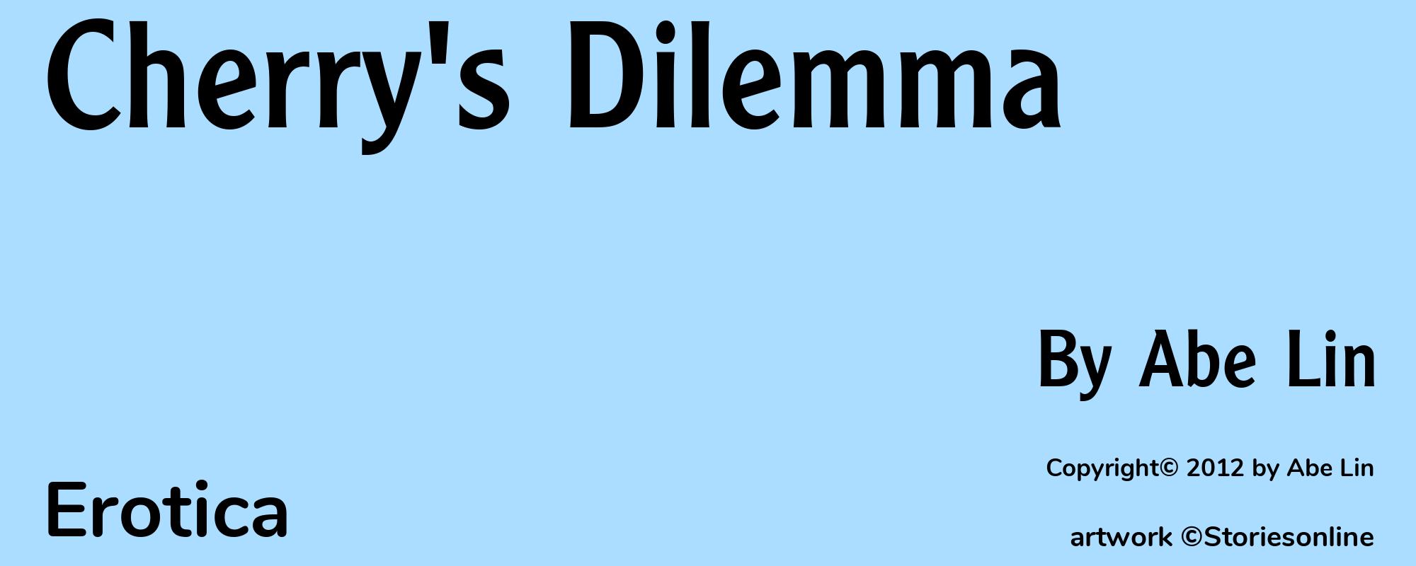 Cherry's Dilemma - Cover