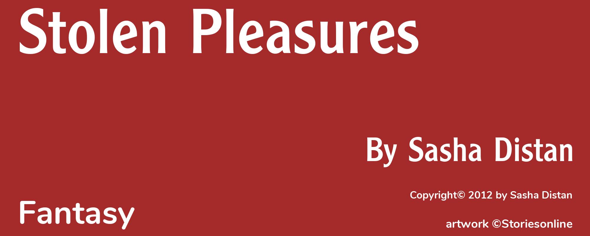 Stolen Pleasures - Cover