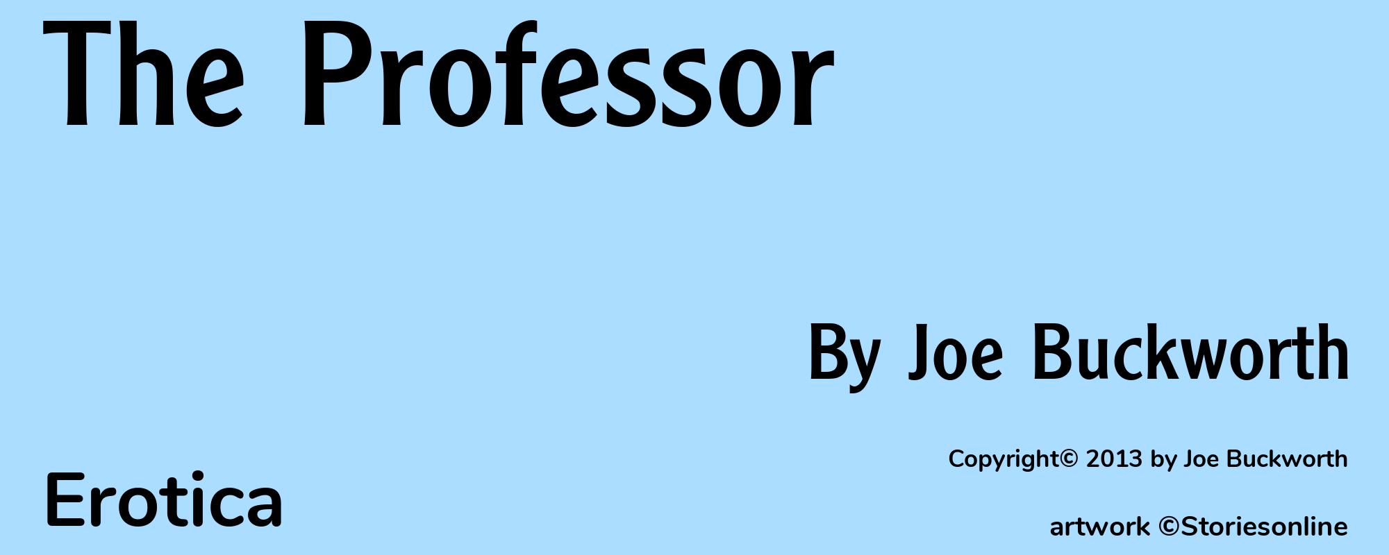 The Professor - Cover