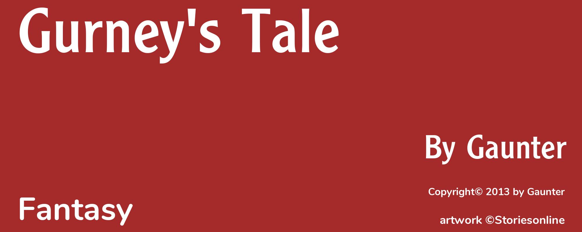 Gurney's Tale - Cover