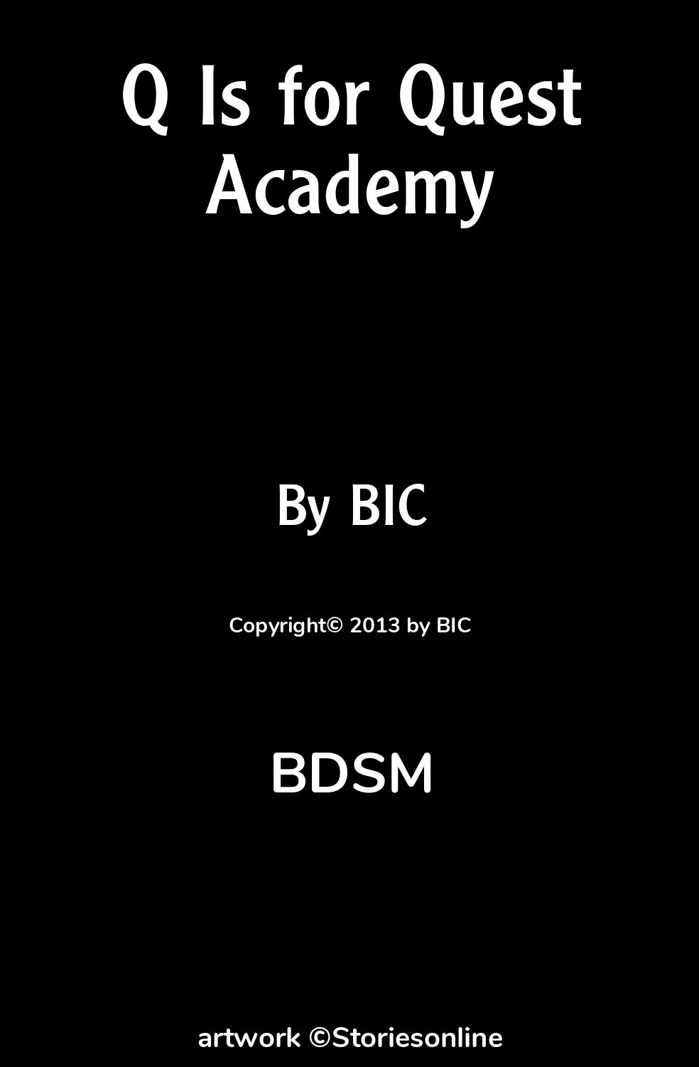 Q Is for Quest Academy - BDSM Sex Story