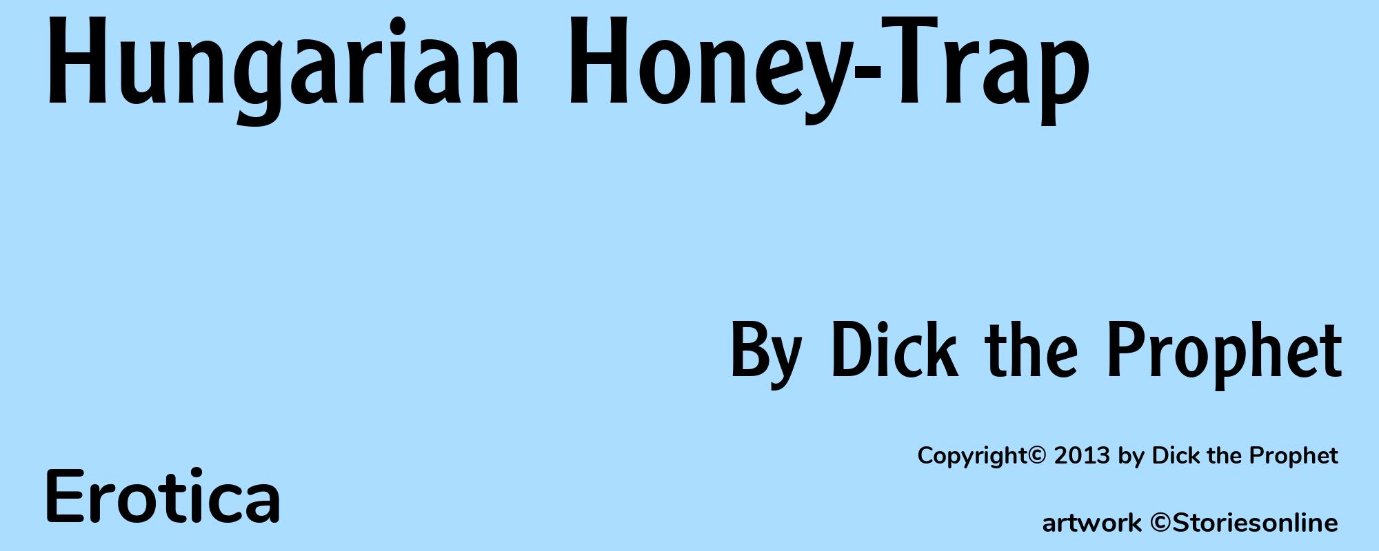 Hungarian Honey-Trap - Cover