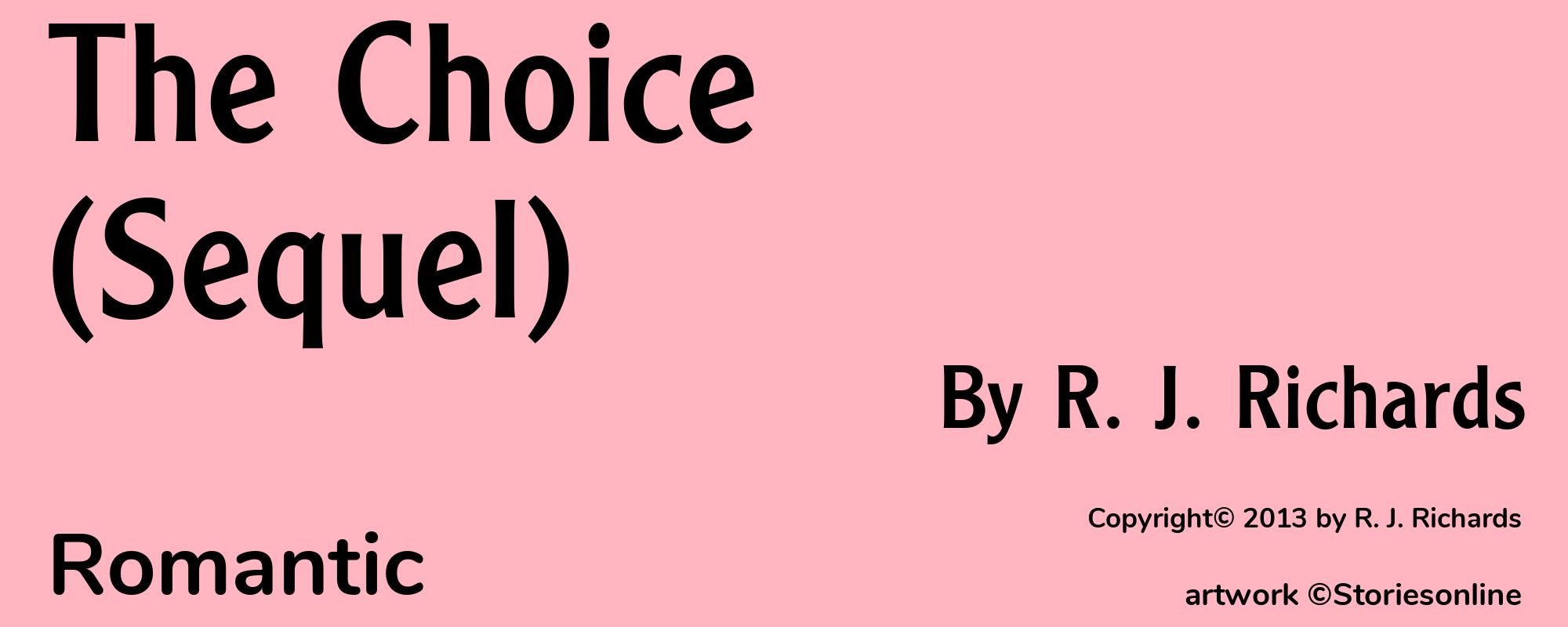 The Choice (Sequel) - Cover