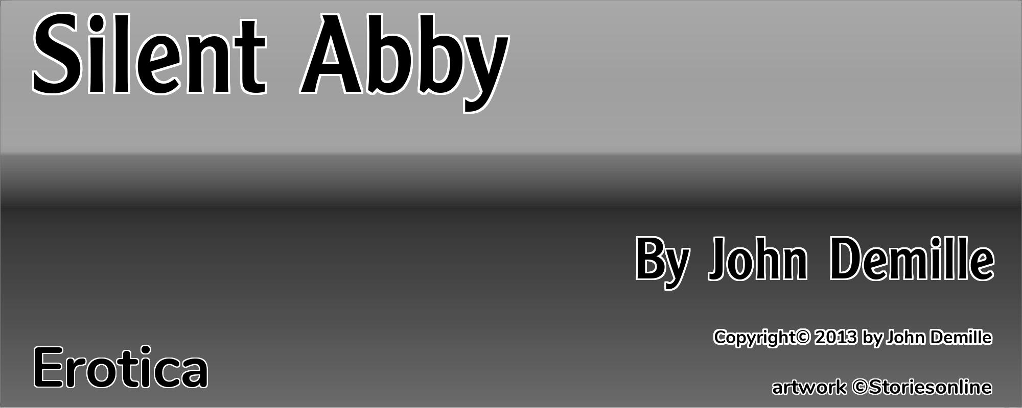 Silent Abby - Cover