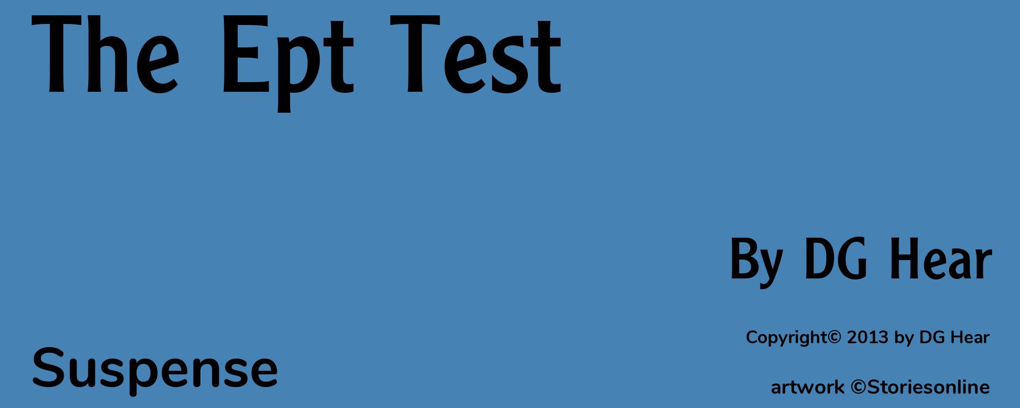 The Ept Test - Cover