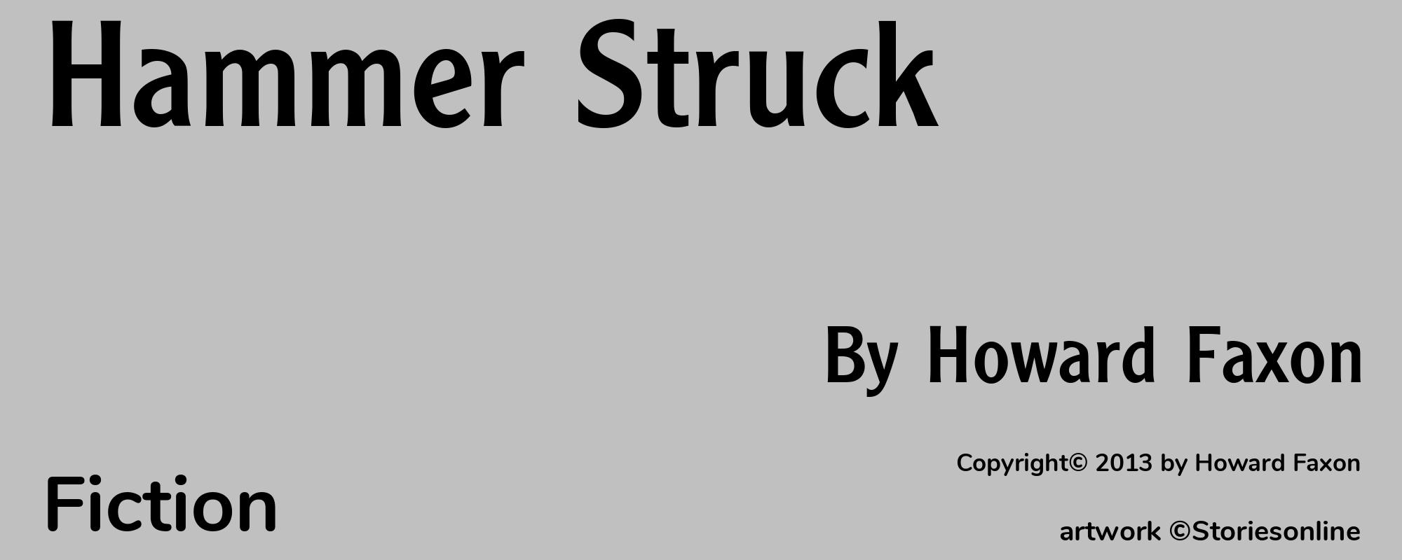 Hammer Struck - Cover