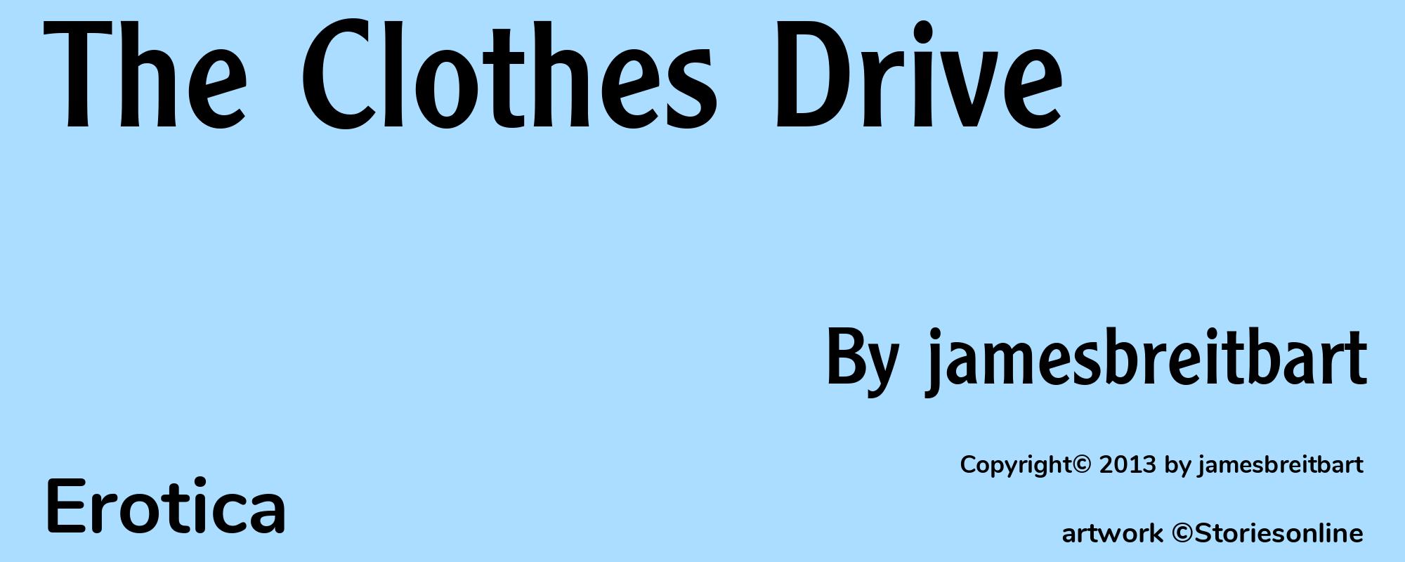 The Clothes Drive - Cover