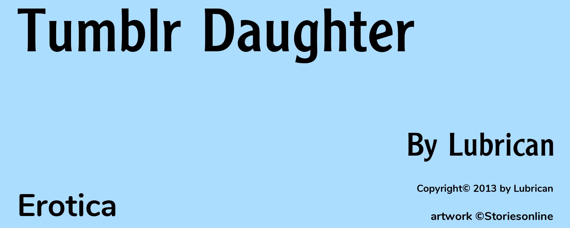 Tumblr Daughter - Cover