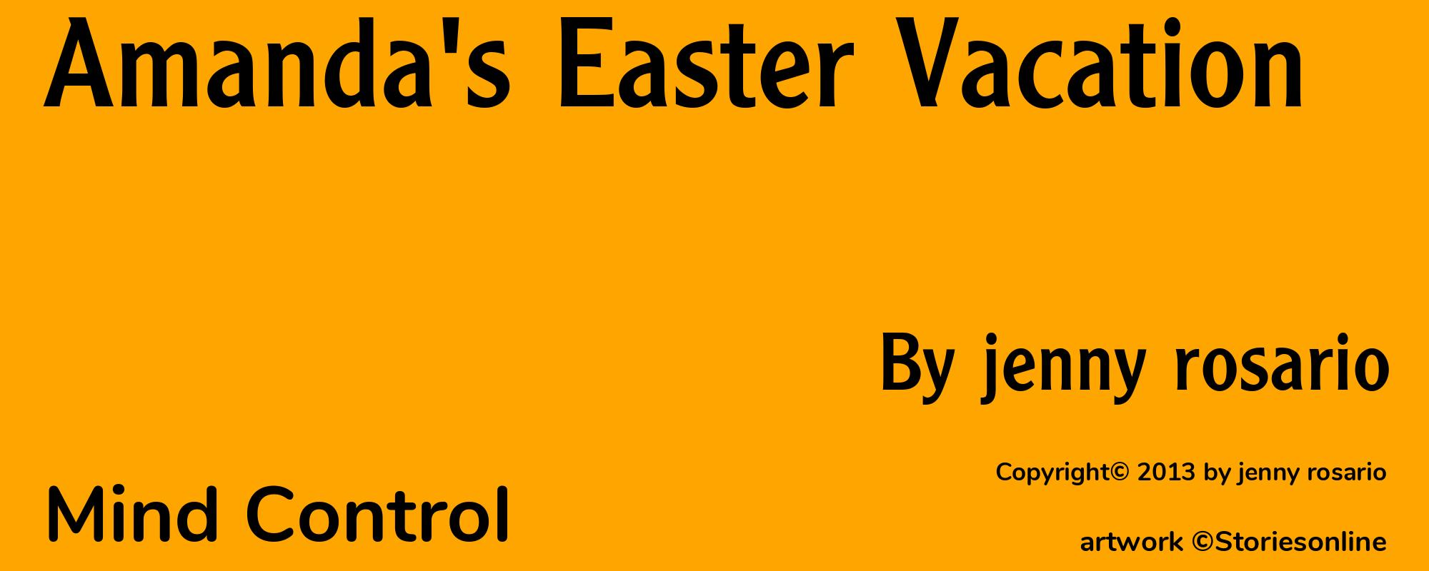 Amanda's Easter Vacation - Cover