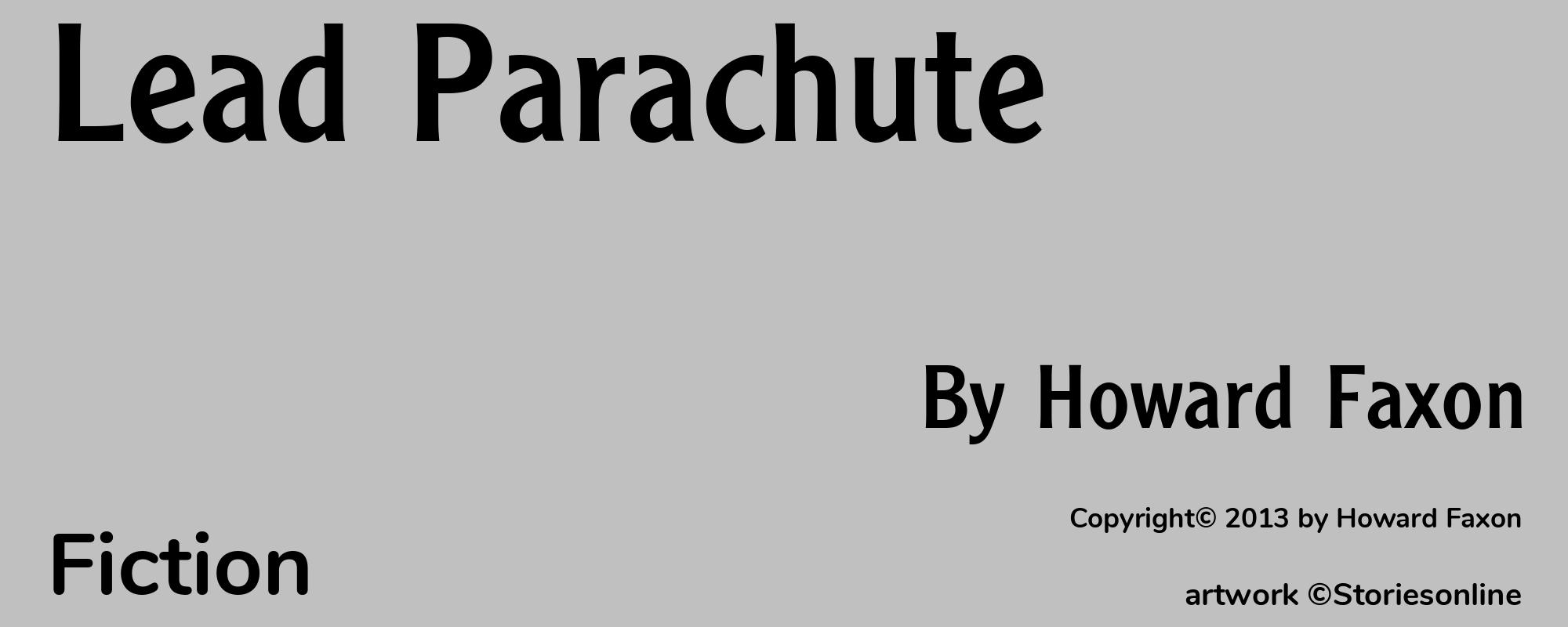 Lead Parachute - Cover