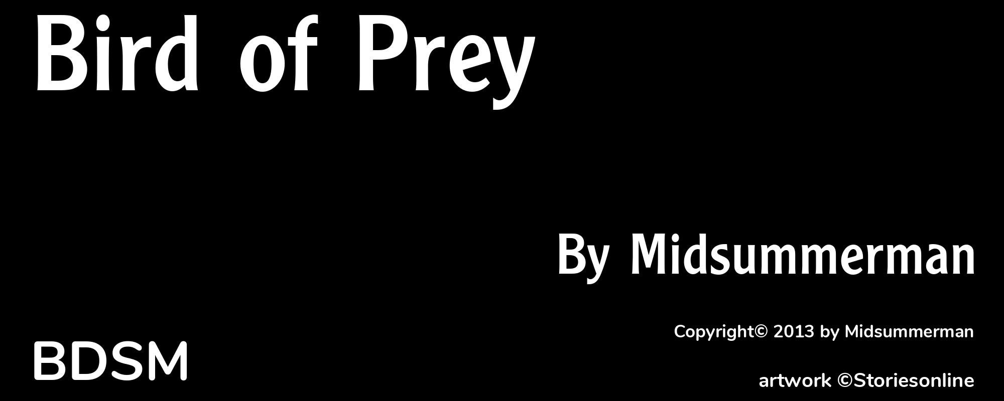 Bird of Prey - Cover