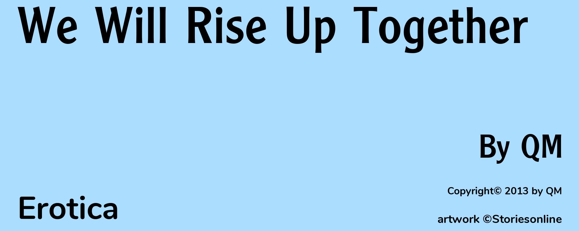 We Will Rise Up Together - Cover