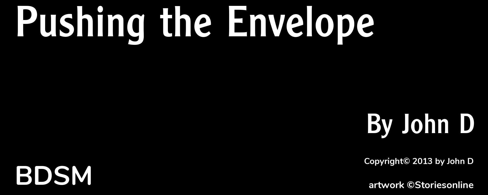 Pushing the Envelope - Cover