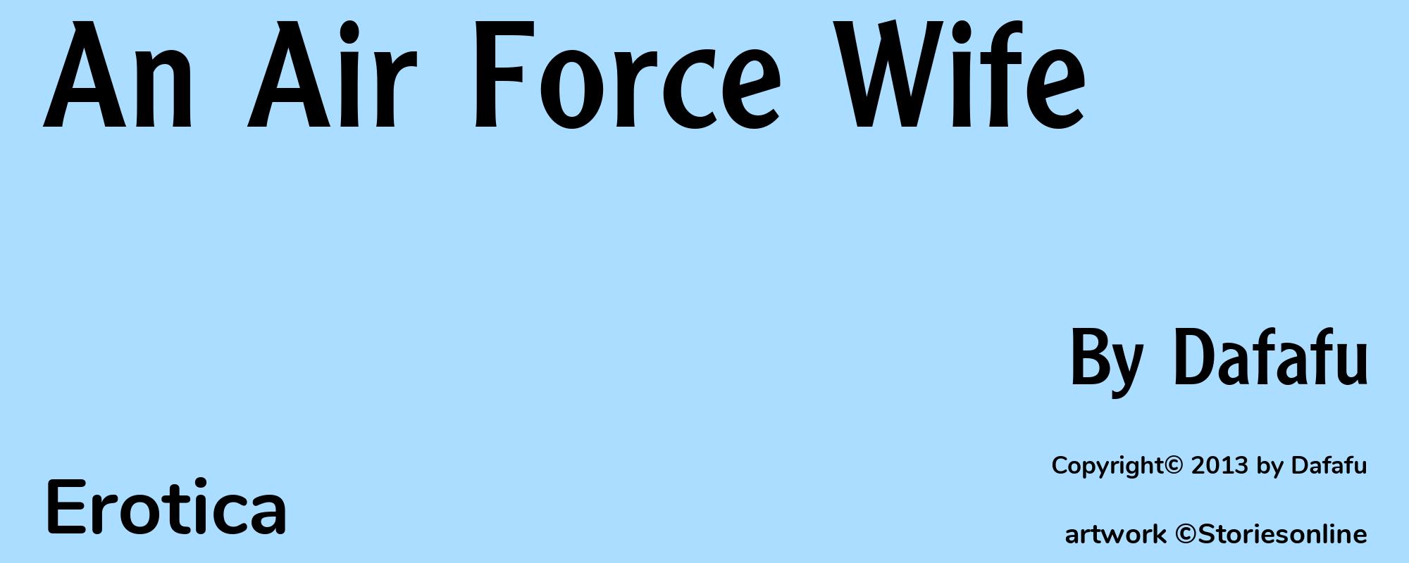 An Air Force Wife - Cover