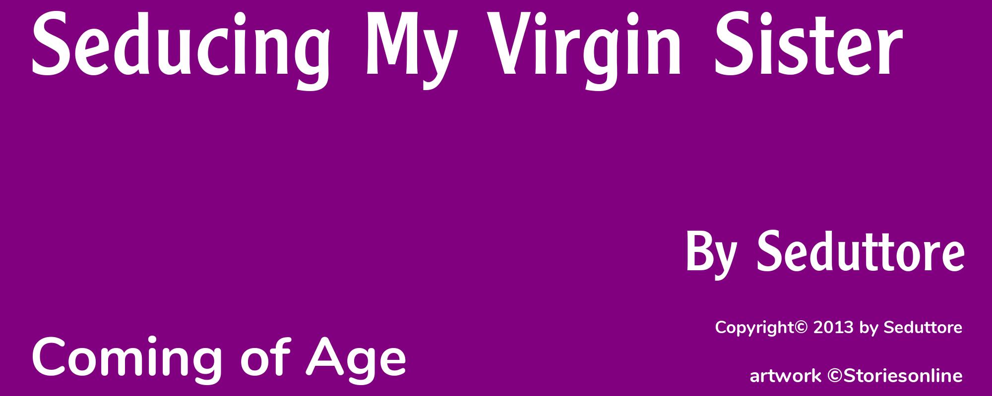 Seducing My Virgin Sister - Cover