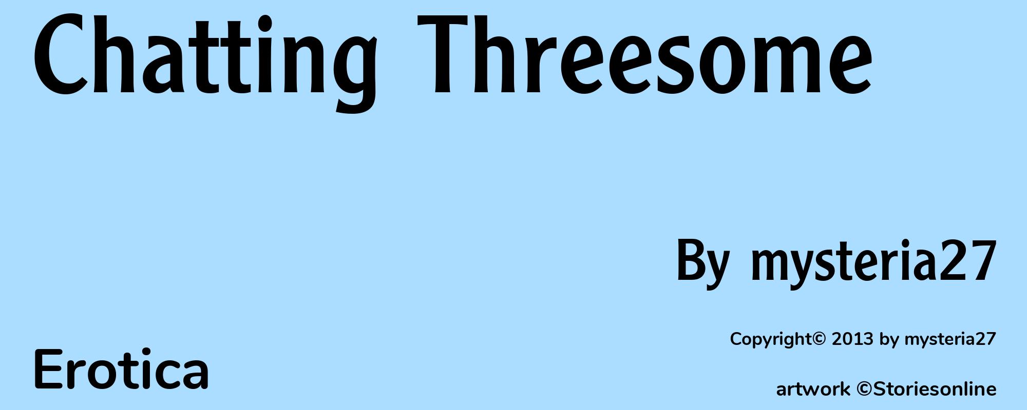 Chatting Threesome - Cover