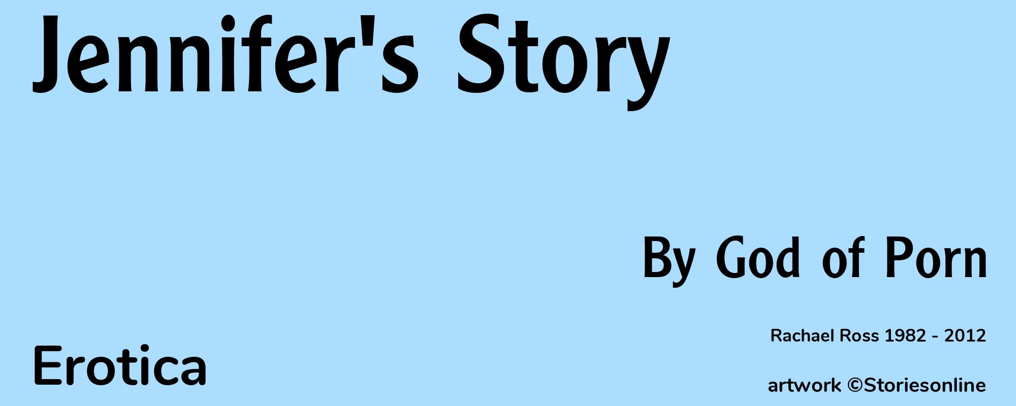 Jennifer's Story - Cover