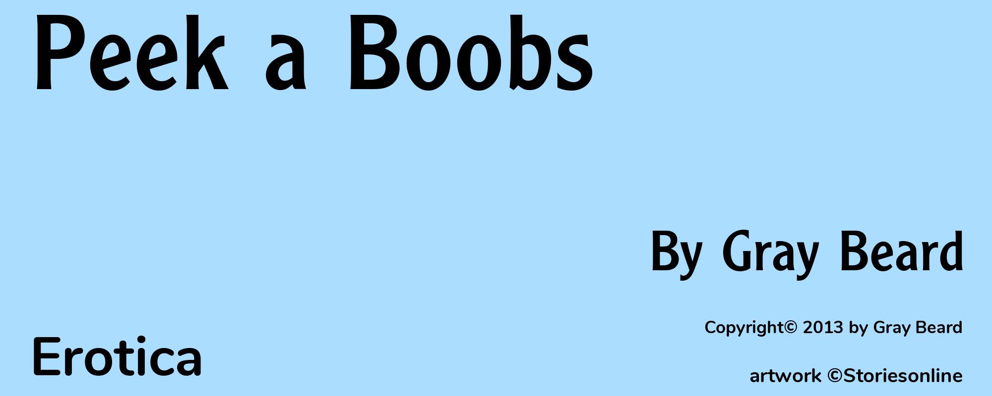 Peek a Boobs - Cover