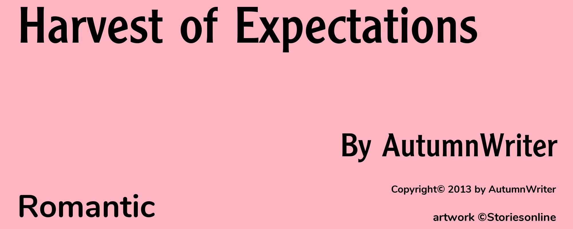 Harvest of Expectations - Cover