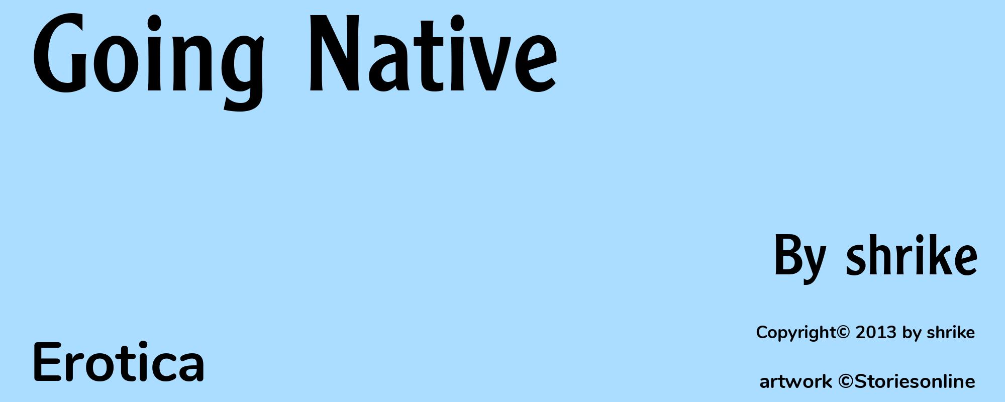 Going Native - Cover