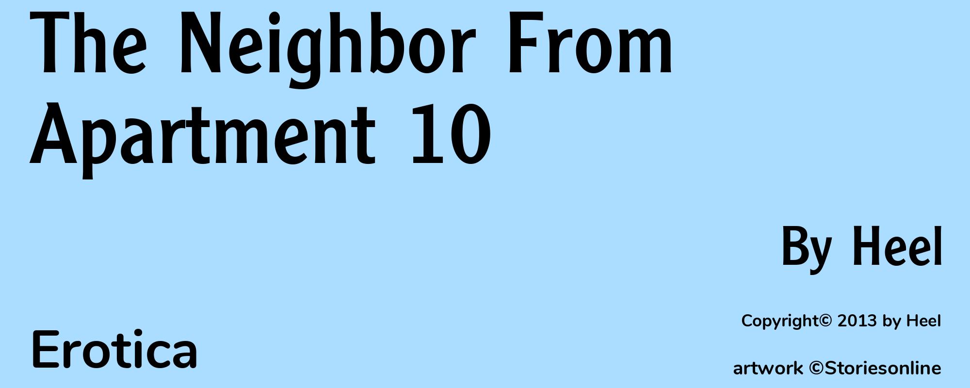 The Neighbor From Apartment 10 - Cover