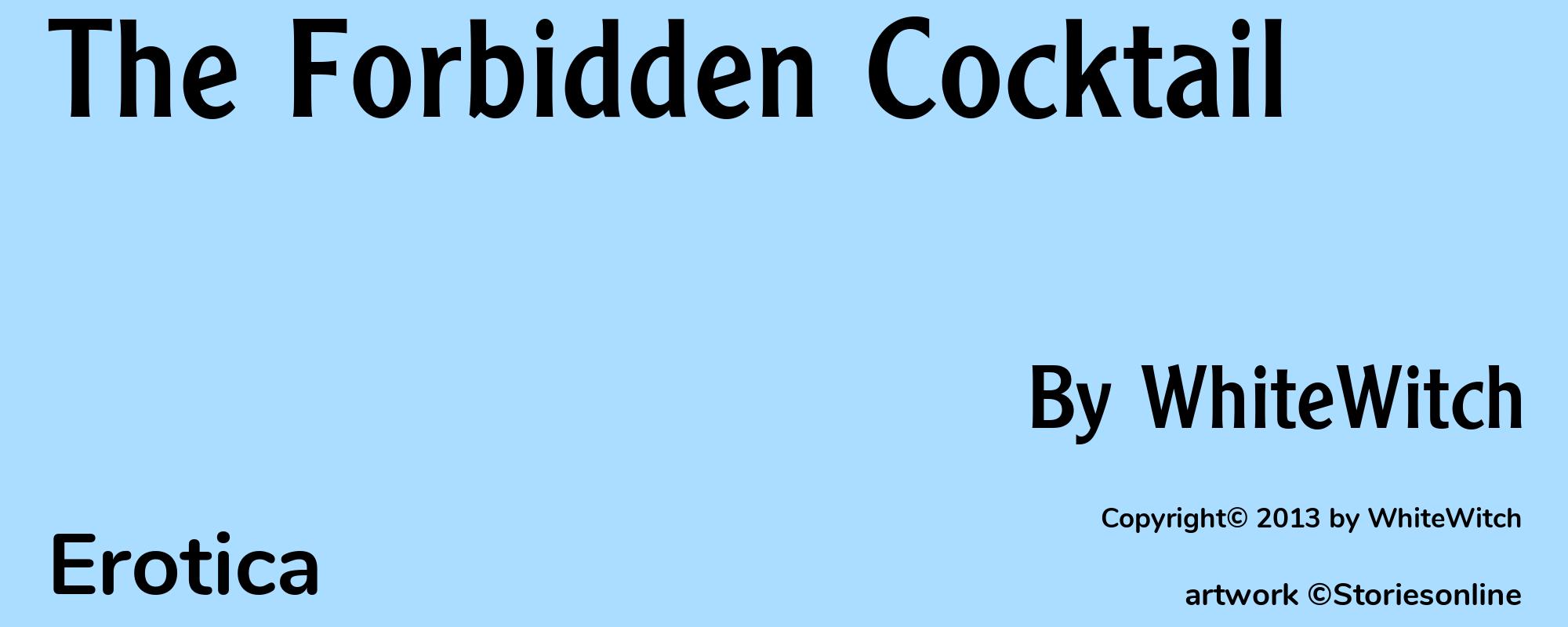 The Forbidden Cocktail - Cover