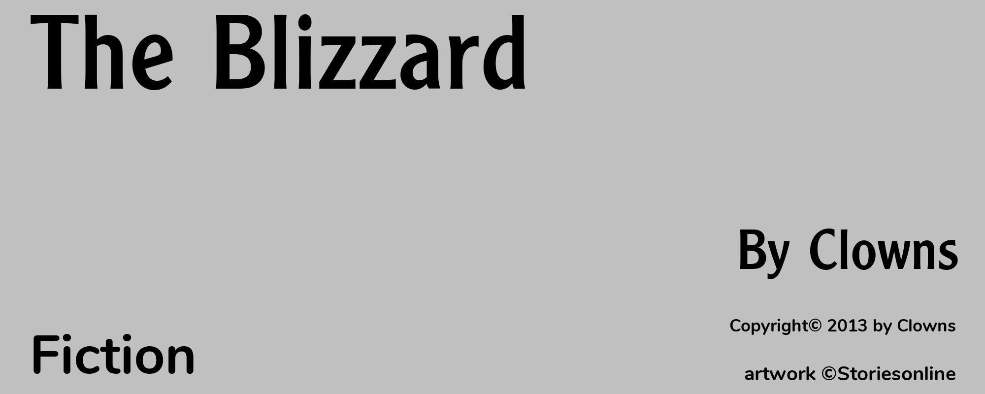 The Blizzard - Cover