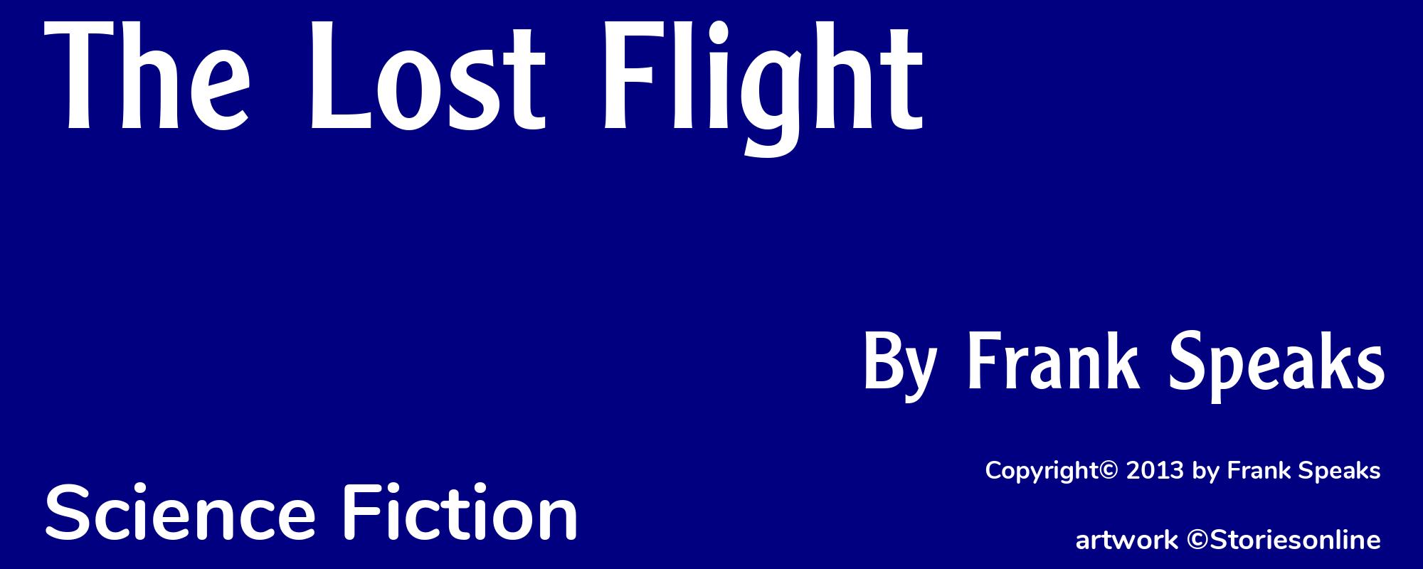 The Lost Flight - Cover