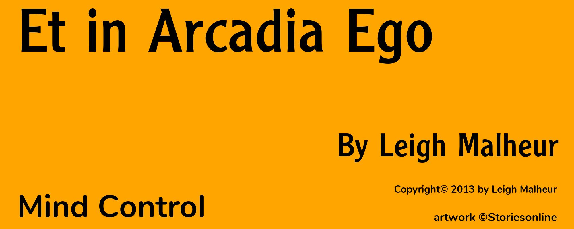 Et in Arcadia Ego - Cover