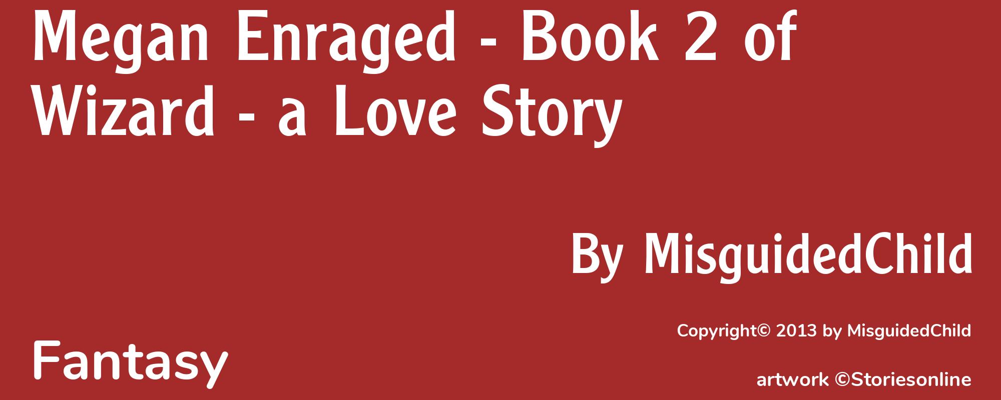 Megan Enraged - Book 2 of Wizard - a Love Story - Cover