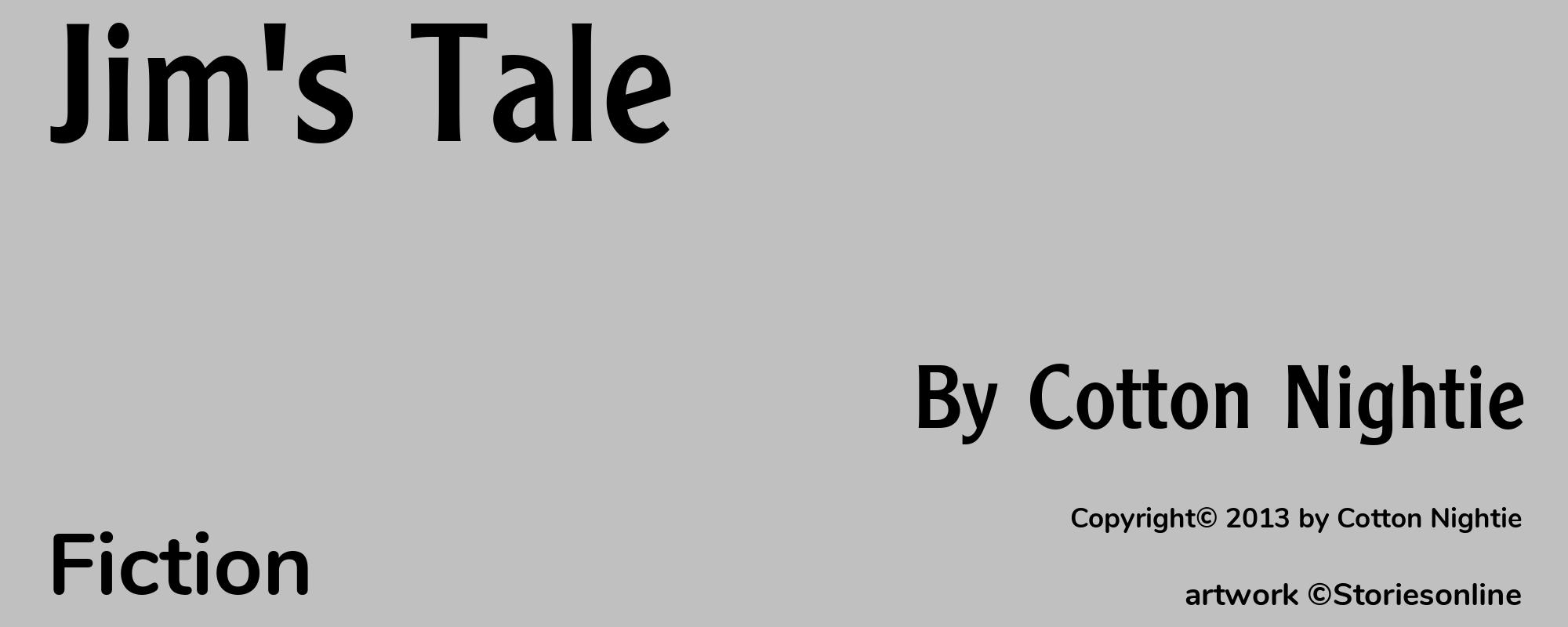 Jim's Tale - Cover