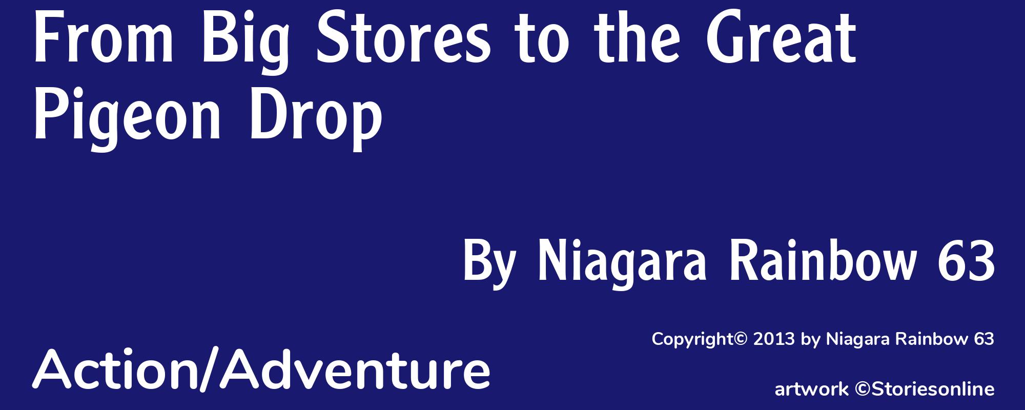 From Big Stores to the Great Pigeon Drop - Cover