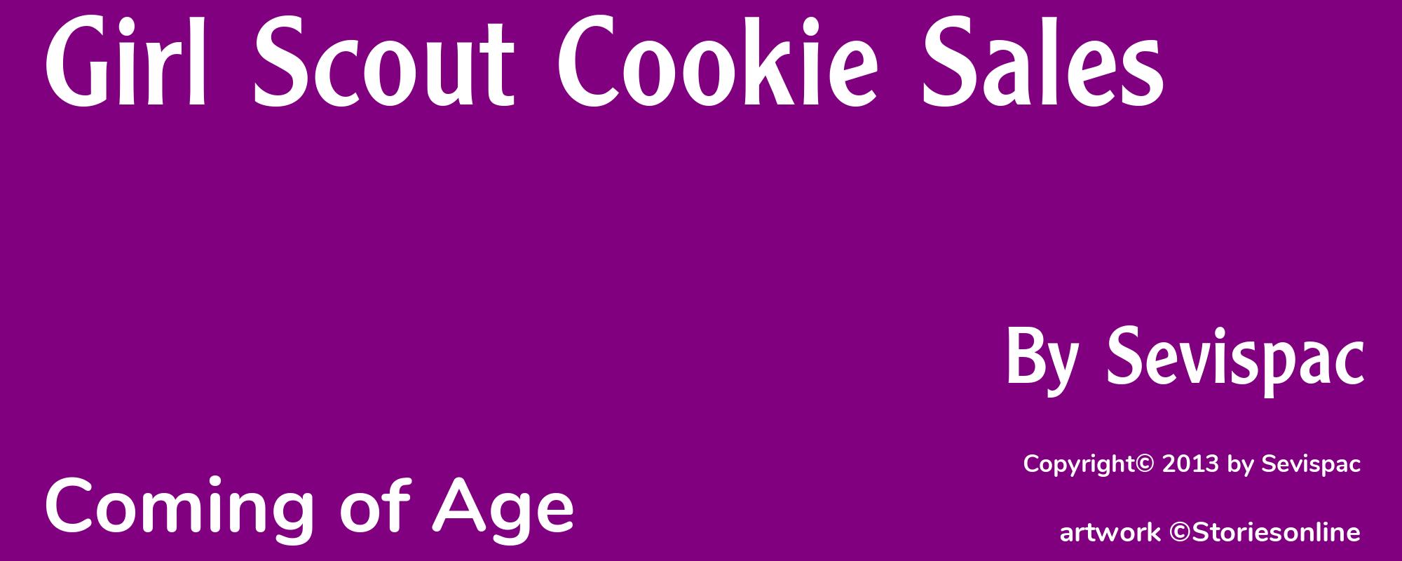 Girl Scout Cookie Sales - Cover