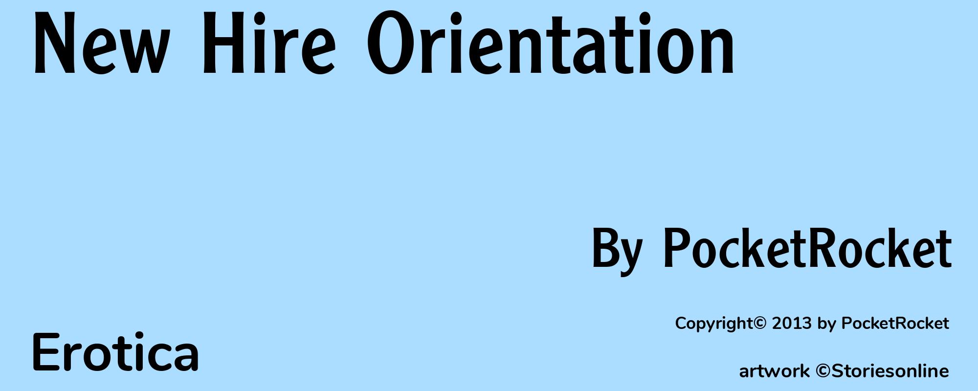 New Hire Orientation - Cover