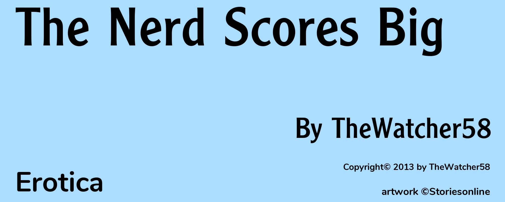 The Nerd Scores Big - Cover