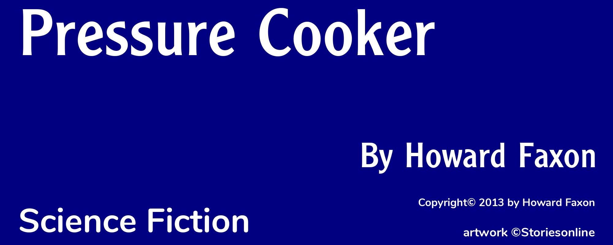 Pressure Cooker - Cover