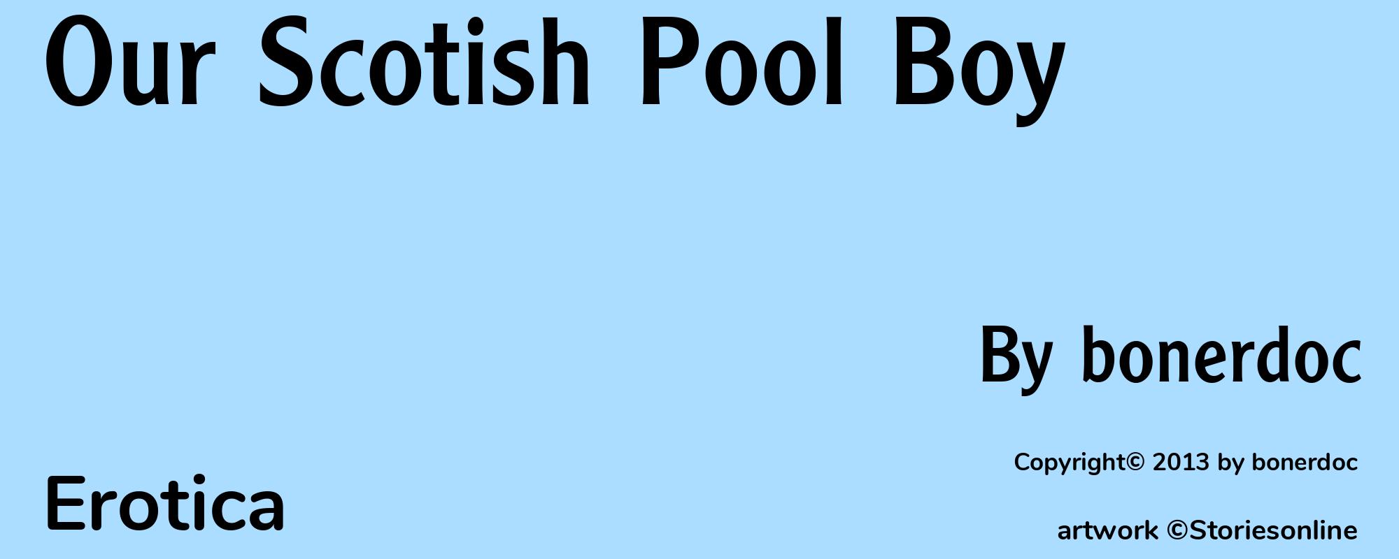 Our Scotish Pool Boy - Cover