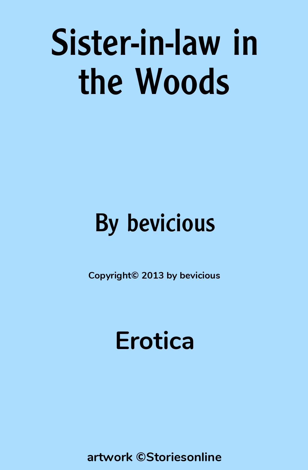 Sister-in-law in the Woods - Erotica Sex Story