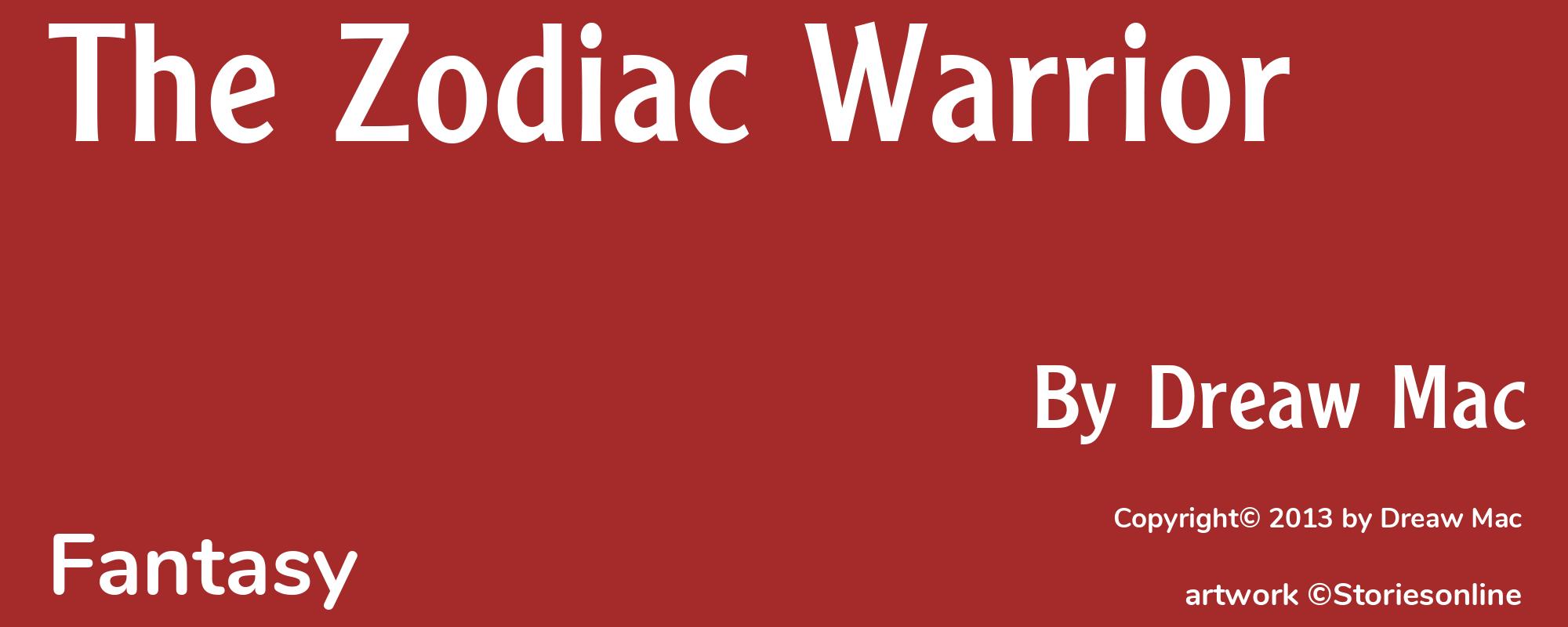The Zodiac Warrior - Cover