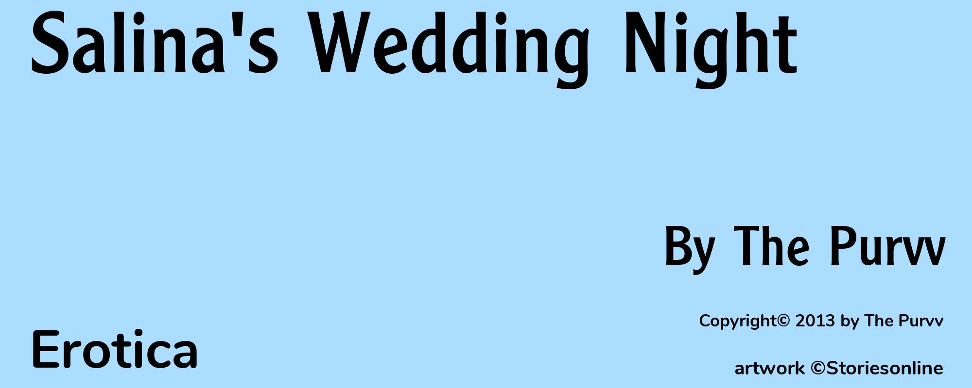 Salina's Wedding Night - Cover